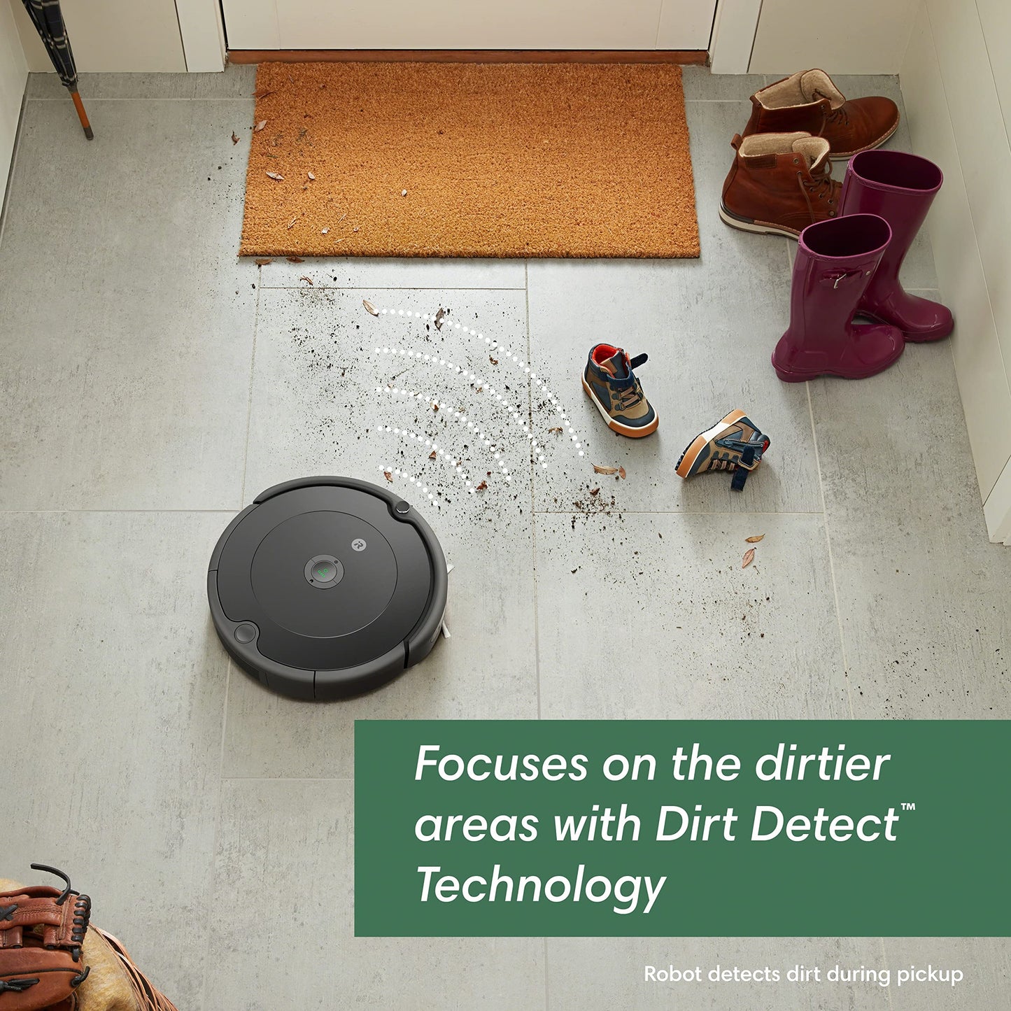 iRobot Roomba 694 Robot Vacuum-Wi-Fi Connectivity, Personalized Cleaning Recommendations, Works with Alexa, Good for Pet Hair, Carpets, Hard Floors, Self-Charging, Roomba 694